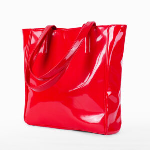Red chic handbag